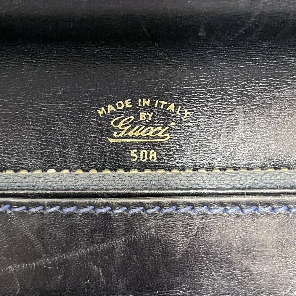 Gucci Black and Gray Monogram Briefcase - Picture 7 of 16